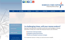 Desktop Screenshot of barrackyard.com